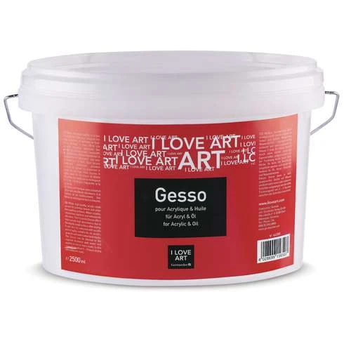 I LOVE ART | Gesso — Tubs 2 I LOVE ART | Gesso — Tubs - Image 2