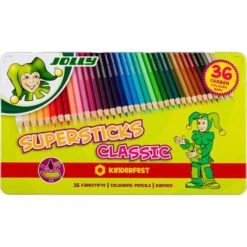Jolly Supersticks Classic Crayon Packs 9 Jolly Supersticks Classic Crayon Packs -Pebeo Sales Store JollySupersticksClassicCrayonPacks 4