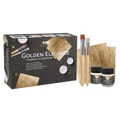 KREUL | Golden Elegance Set — 10 Piece Set 1 KREUL | Golden Elegance Set — 10 Piece Set