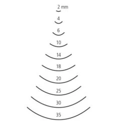 Kirschen Flat Gouges Cut 7 -Pebeo Sales Store KirschenFlatGougesCut7 2