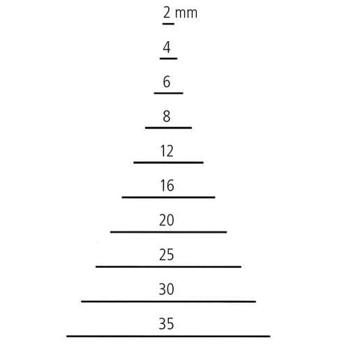 Kirschen Straight Carving Chisels Cut 1 2 Kirschen Straight Carving Chisels Cut 1 - Image 2