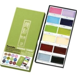 Kuretake Gansai Tambi 12 Watercolour Set