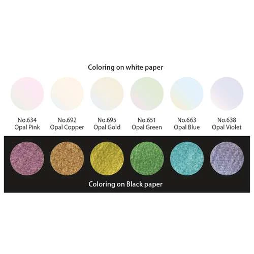 Kuretake Gansai Tambi "Opal Colors" Watercolour Set 2 Kuretake Gansai Tambi "Opal Colors" Watercolour Set - Image 2