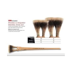 Léonard Twin Headed Brush Series 3645 RD -Pebeo Sales Store LC3A9onardTwinHeadedBrushSeries3645RD 2