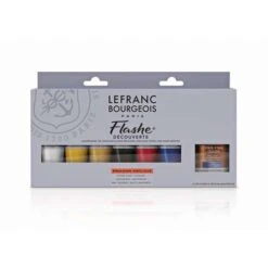 LEFRANC & BOURGEOIS | Flashe® Vinyl — Decouverte (Discovery) Set -Pebeo Sales Store LEFRANC26amp3BBOURGEOIS7CFlasheC2AEVinylE28094Decouverte28Discovery29Set 3