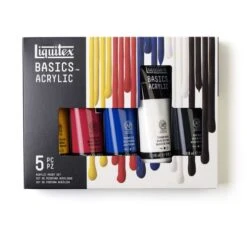 Liquitex Basics Acrylic Primary Colours Set 11 Liquitex Basics Acrylic Primary Colours Set -Pebeo Sales Store LiquitexBasicsAcrylicPrimaryColoursSet 5
