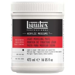 Liquitex Light Modelling Paste -Pebeo Sales Store LiquitexLightModellingPaste 2