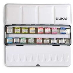 Lukas Aquarelle 1862 Watercolour Box Sets -Pebeo Sales Store LukasAquarelle1862WatercolourBoxSets 3