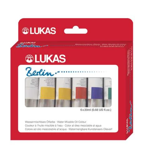 Lukas Berlin Water Mixable Oil Colour Sets 2 Lukas Berlin Water Mixable Oil Colour Sets - Image 2
