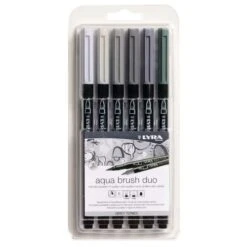 Lyra Aqua Brush Duo Marker Sets -Pebeo Sales Store LyraAquaBrushDuoMarkerSets 3