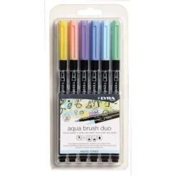 Lyra Aqua Brush Duo Marker Sets -Pebeo Sales Store LyraAquaBrushDuoMarkerSets 4