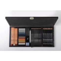 Lyra Rembrandt Monochrome 47 Piece Wooden Box Set