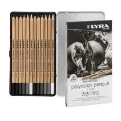 Lyra Rembrandt Polycolor Pencil Grey Tones Box Set