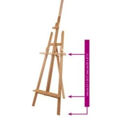 Mabef M13 Basic Easel 9 Mabef M13 Basic Easel -Pebeo Sales Store MabefM13BasicEasel 3
