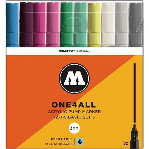 Molotow One4All 127HS Marker Pen Sets 1 Molotow One4All 127HS Marker Pen Sets