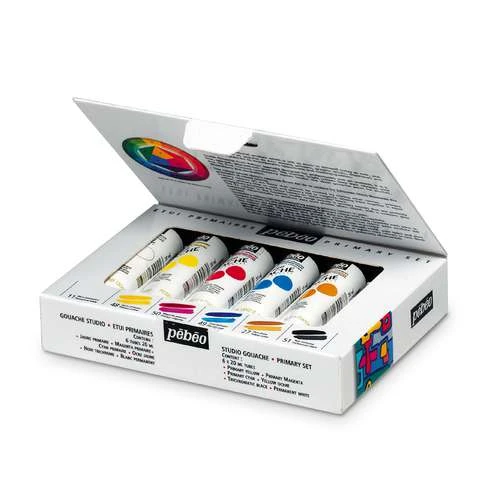 Pebeo Pébéo Gouache Studio Starter Set 1 Pebeo Pébéo Gouache Studio Starter Set