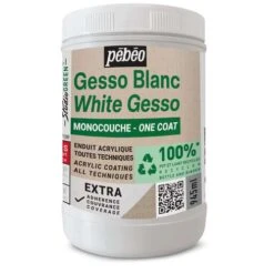 Pebeo Pébéo Studio Green Extra, White Acrylic Gesso -Pebeo Sales Store PC3A9bC3A9oStudioGreenExtra2CWhiteAcrylicGesso 2