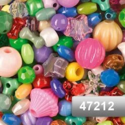 Packs Of Multicoloured Plastic Beads -Pebeo Sales Store PacksOfMulticolouredPlasticBeads 3