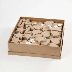 Papier-Mâché Christmas Gift Tags