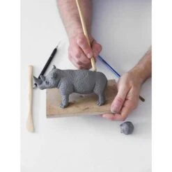 Plastiline Black Modelling Clay -Pebeo Sales Store PlastilineBlackModellingClay 3