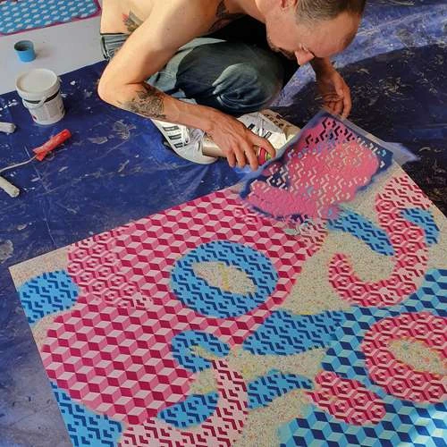 Qbix 3D Pattern Stencils 1 Qbix 3D Pattern Stencils