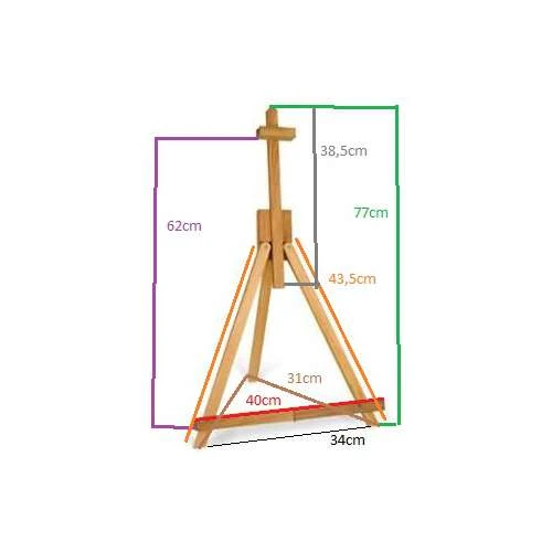 Reeves Piccolo Table Easel 2 Reeves Piccolo Table Easel - Image 2