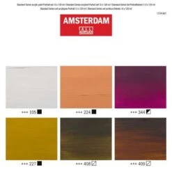 Royal Talens | AMSTERDAM Portrait Set — 6 X 120 Ml -Pebeo Sales Store RoyalTalens7CAMSTERDAMPortraitSetE280946x120ml 3