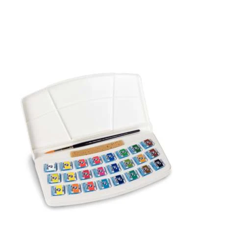 Royal Talens Van Gogh Watercolour Set - 24 Half Pans 2 Royal Talens Van Gogh Watercolour Set - 24 Half Pans - Image 2