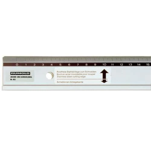 Rumold Precision Cutting And Drawing Ruler 1 Rumold Precision Cutting And Drawing Ruler