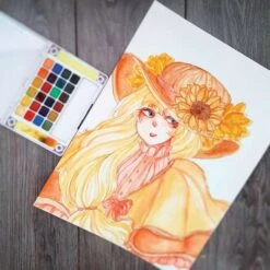 SAKURA | Koi Pocket Field Sketch Box — Sets -Pebeo Sales Store SAKURA7CKoiPocketFieldSketchBoxE28094sets 5