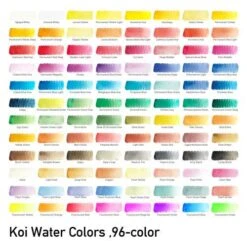 Sakura | Koi Water Color Studio Set — 96 Half Pans 9 Sakura | Koi Water Color Studio Set — 96 Half Pans -Pebeo Sales Store Sakura7CKoiWaterColorStudioSetE2809496halfpans 3