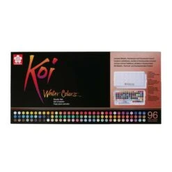 Sakura | Koi Water Color Studio Set — 96 Half Pans 10 Sakura | Koi Water Color Studio Set — 96 Half Pans -Pebeo Sales Store Sakura7CKoiWaterColorStudioSetE2809496halfpans 4