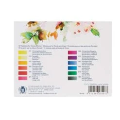 Schmincke | HORADAM® Watercolour Floral Set — 12 X 1/2 Pans 9 Schmincke | HORADAM® Watercolour Floral Set — 12 X 1/2 Pans -Pebeo Sales Store Schmincke7CHORADAMC2AEWatercolourFloralSetE2809412x12F2pans 3