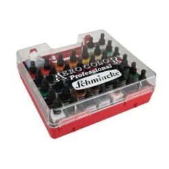 Schmincke Aero Color Professional Complete Set -Pebeo Sales Store SchminckeAeroColorProfessionalCompleteSet 2