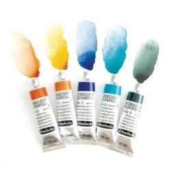 Schmincke Horadam Watercolour 18 X 5ml Tube Set -Pebeo Sales Store SchminckeHoradamWatercolour18x5mlTubeSet 2