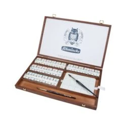 Schmincke Horadam Watercolour Wooden Box Set -Pebeo Sales Store SchminckeHoradamWatercolourWoodenBoxSet 2