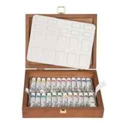 Schmincke Horadam Watercolour Wooden Box Sets -Pebeo Sales Store SchminckeHoradamWatercolourWoodenBoxSets 4