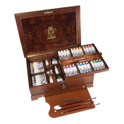 Schmincke Mussini Wooden Oil Paint Set 1 Schmincke Mussini Wooden Oil Paint Set