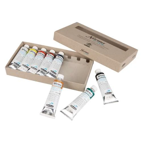Schmincke Norma Blue Finest Water-Mixable Artist Oil Paint Set 3 Schmincke Norma Blue Finest Water-Mixable Artist Oil Paint Set - Image 3