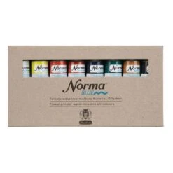 Schmincke Norma Blue Finest Water-Mixable Artist Oil Paint Set 9 Schmincke Norma Blue Finest Water-Mixable Artist Oil Paint Set -Pebeo Sales Store SchminckeNormaBlueFinestWater MixableArtistOilPaintSet 3