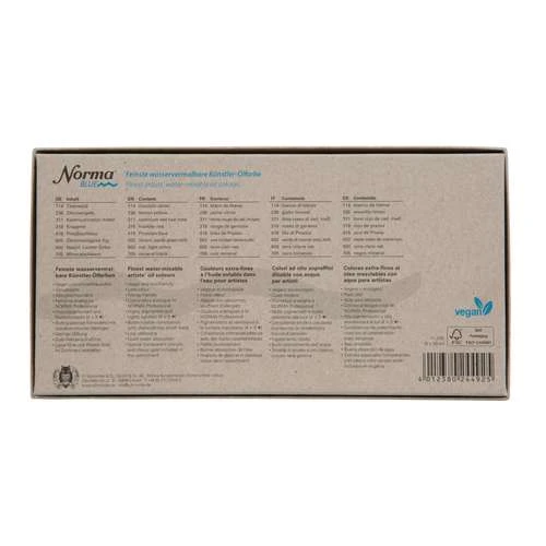 Schmincke Norma Blue Finest Water-Mixable Artist Oil Paint Set 5 Schmincke Norma Blue Finest Water-Mixable Artist Oil Paint Set - Image 5