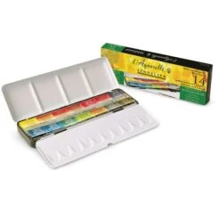 Sennelier Artists' Watercolour Box Sets -Pebeo Sales Store SennelierArtists26230393BWatercolourBoxSets 5