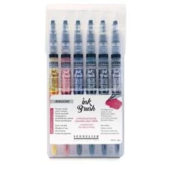 Sennelier Ink Brush Pen Sets