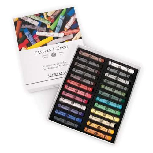 Sennelier Pastels à L'Ecu Set Of 24 Pastels 1 Sennelier Pastels à L'Ecu Set Of 24 Pastels