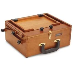 Sienna Pochade All-in-One Wooden Box -Pebeo Sales Store SiennaPochadeAll in OneWoodenBox 2