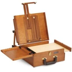 Sienna Pochade All-in-One Wooden Box -Pebeo Sales Store SiennaPochadeAll in OneWoodenBox 3