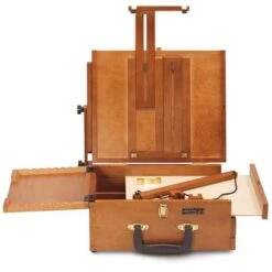 Sienna Pochade All-in-One Wooden Box -Pebeo Sales Store SiennaPochadeAll in OneWoodenBox 4