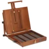 Sienna Pochade Wooden Special Pastel Box