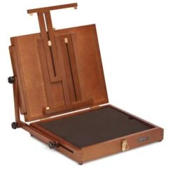 Sienna Pochade Wooden Special Pastel Box -Pebeo Sales Store SiennaPochadeWoodenSpecialPastelBox 5