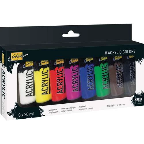 Solo Goya Acrylic Colour Sets 1 Solo Goya Acrylic Colour Sets
